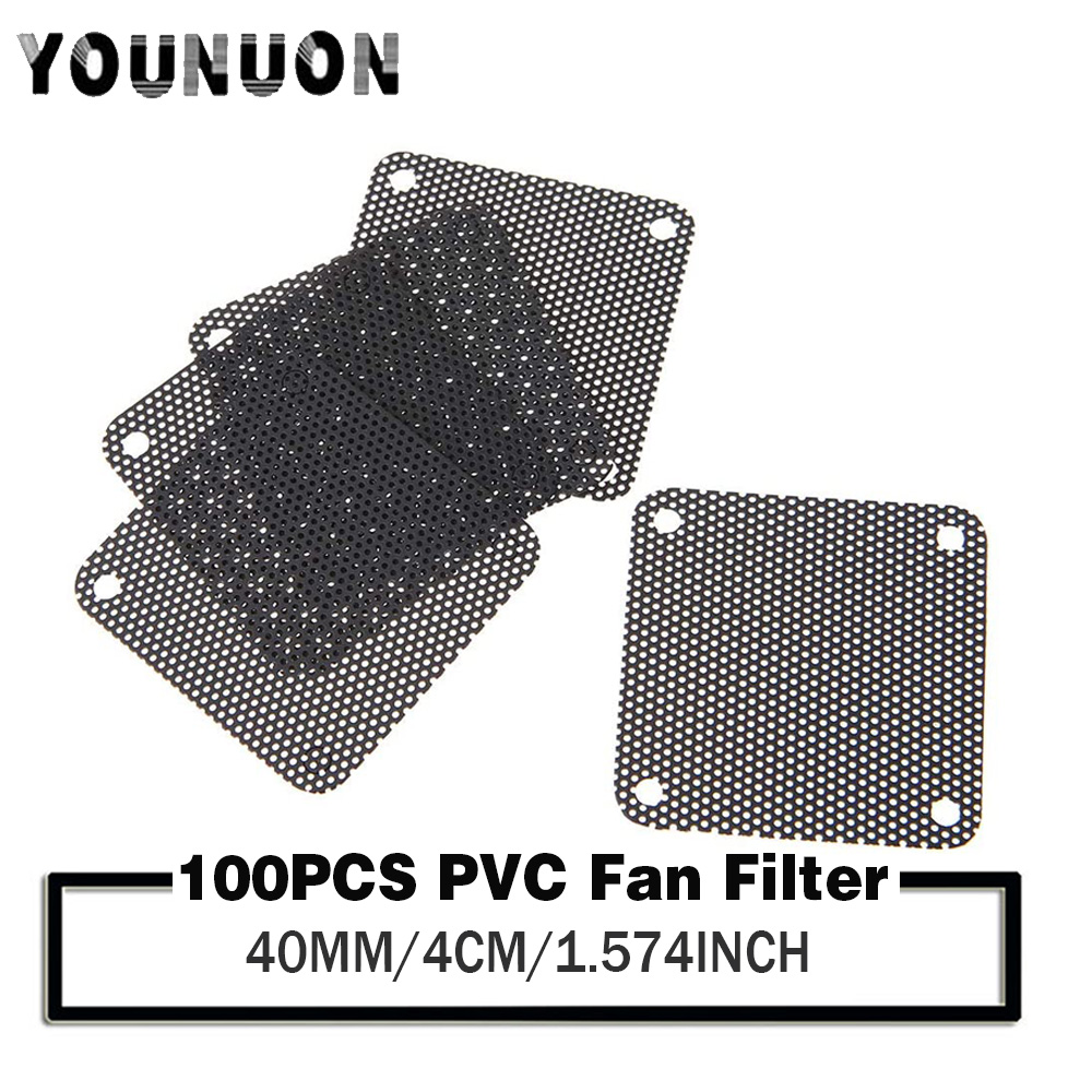 Dust Filter Pc - 100 шт. YOUNUON 40 мм вентиляторный