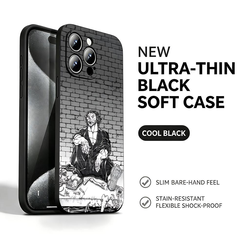 Mini Pc Case - Популярный аниме-чехол Baki-Dou для iPhone 18