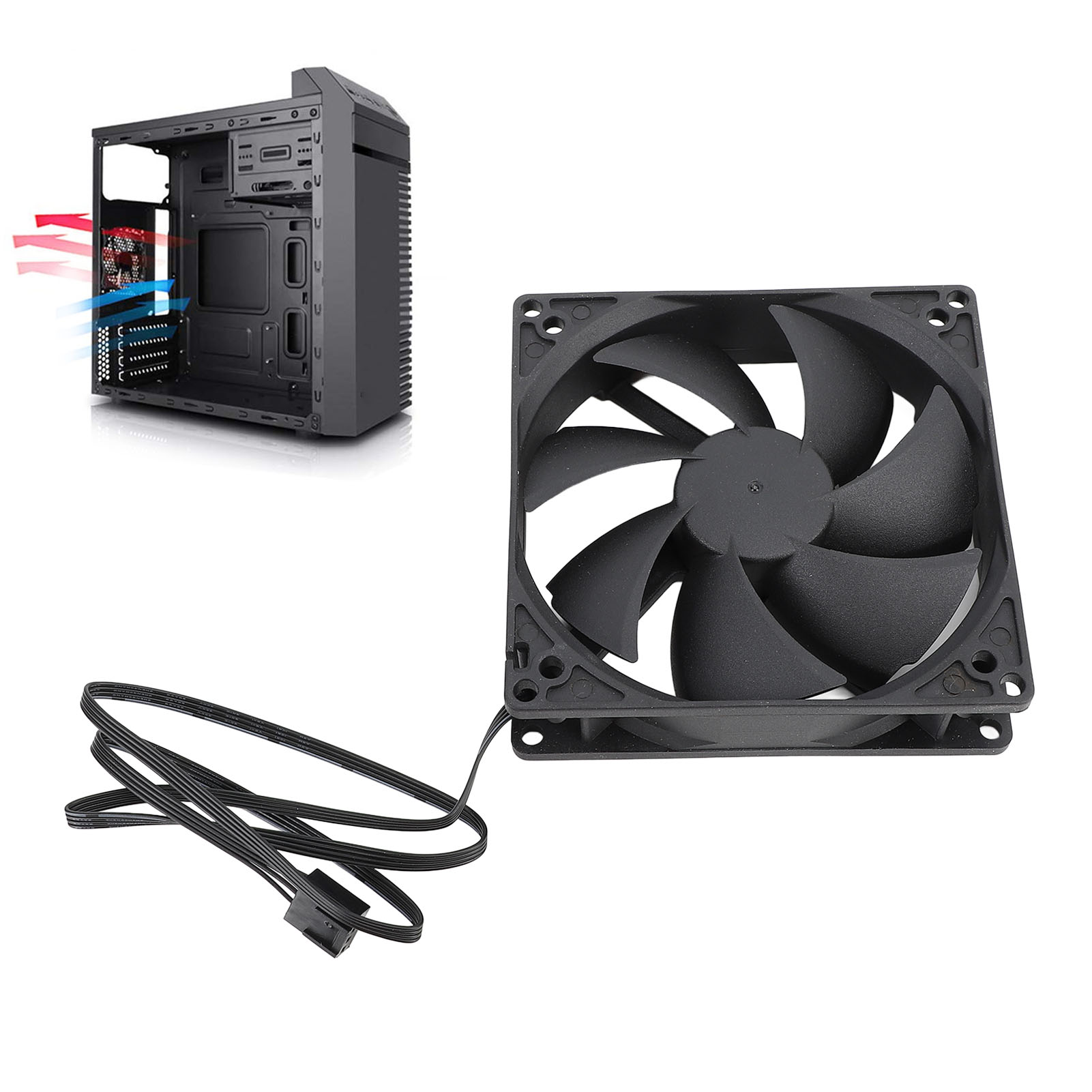 Case Fan Controller - 100 мм вентилятор для корпуса ПК