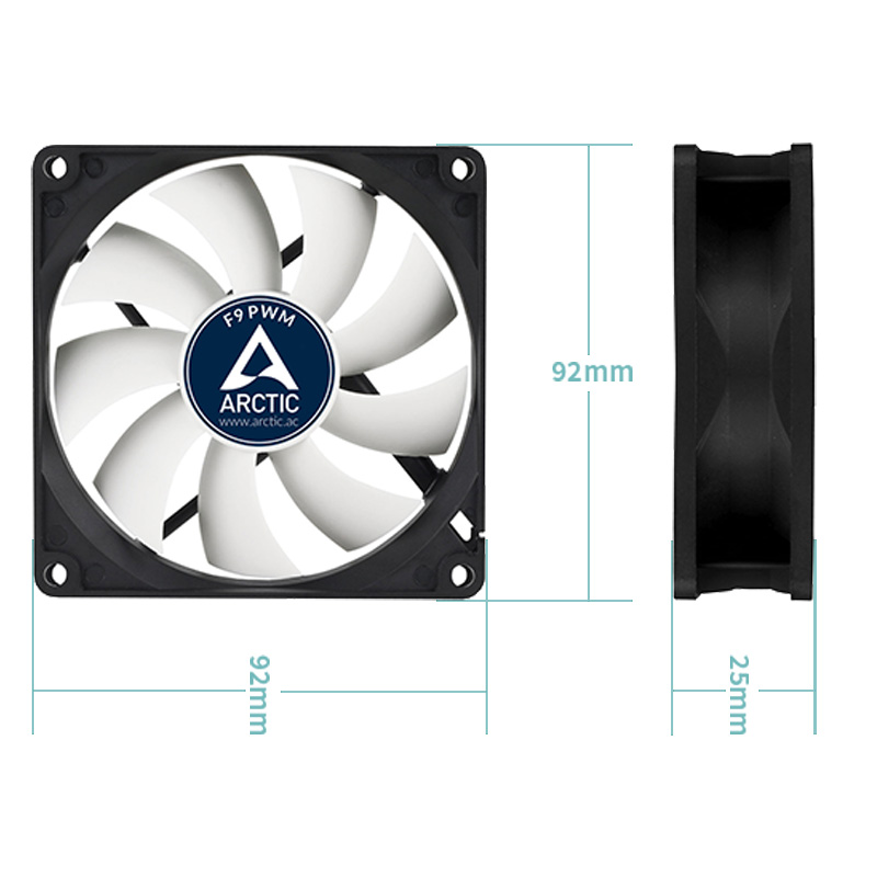 ARCTIC F9 PWM — корпусной вент – обзор и цена Case Fan Controller
