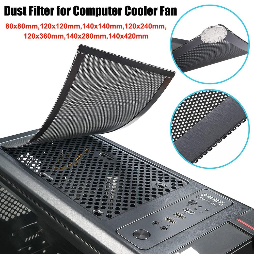 Новая черная магнитная крышка- – обзор и цена Dust Filter Pc