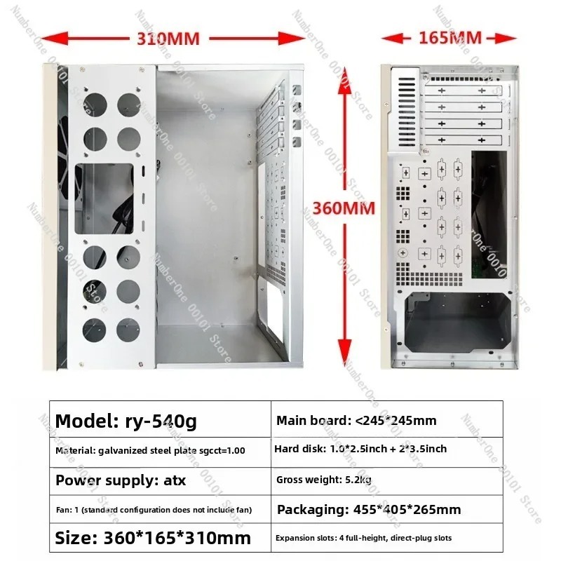 Компактный настенный корпус дл – обзор и цена Atx Case
