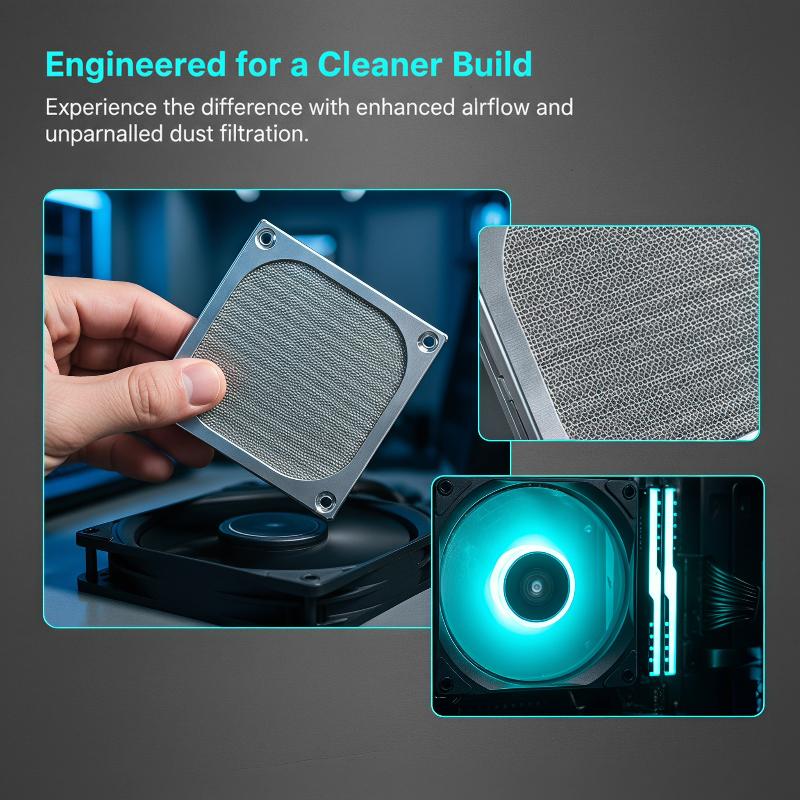 Металлический вентилятор охлаж – обзор и цена Dust Filter Pc